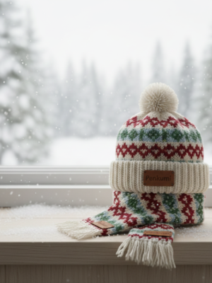 Gorro y Bufanda "Abrigo Festivo"