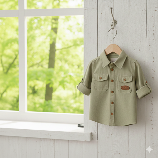 Camisa de Campo "Aventura Verde"