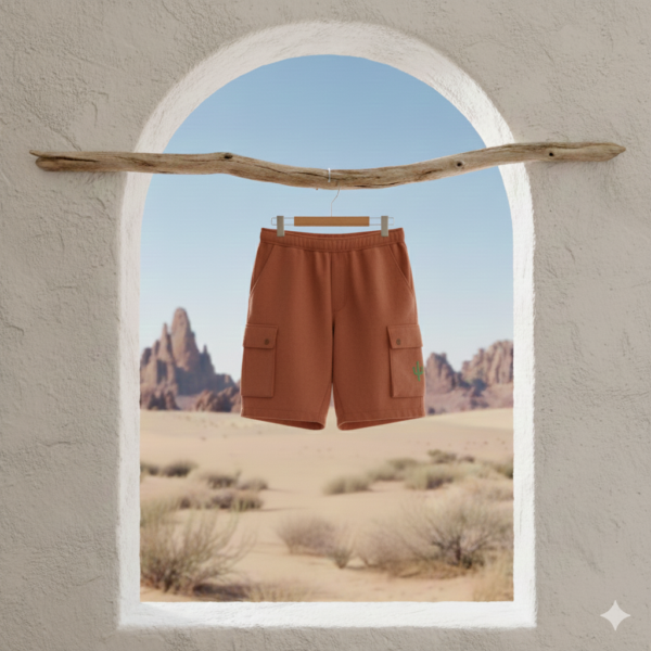 1768092342829 Cargo Shorts Rust Earth